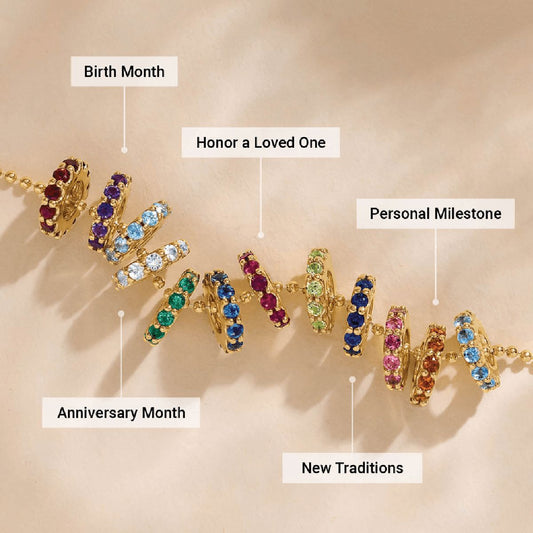 14K Yellow Gold Birthstone Charm Charm Robyn Canady 