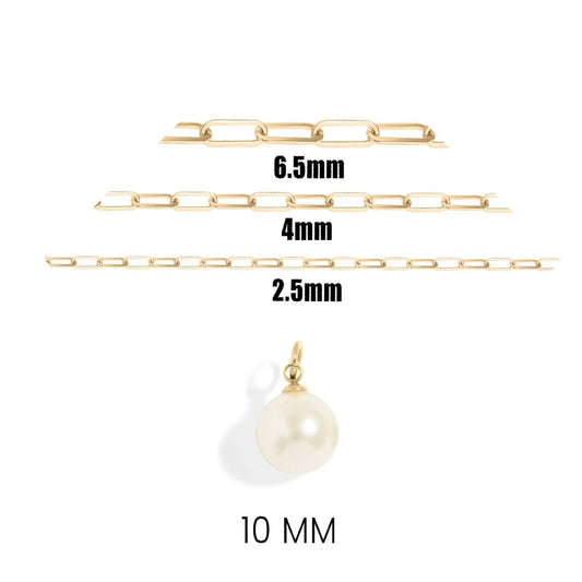 Glass Pearl - 10mm Charm Robyn Canady 