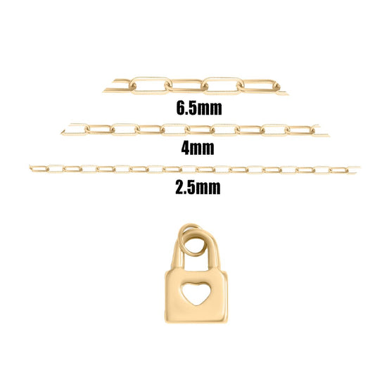 Heart Padlock Charm Robyn Canady 