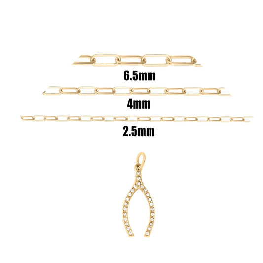 Crystal Wishbone Charm Robyn Canady 