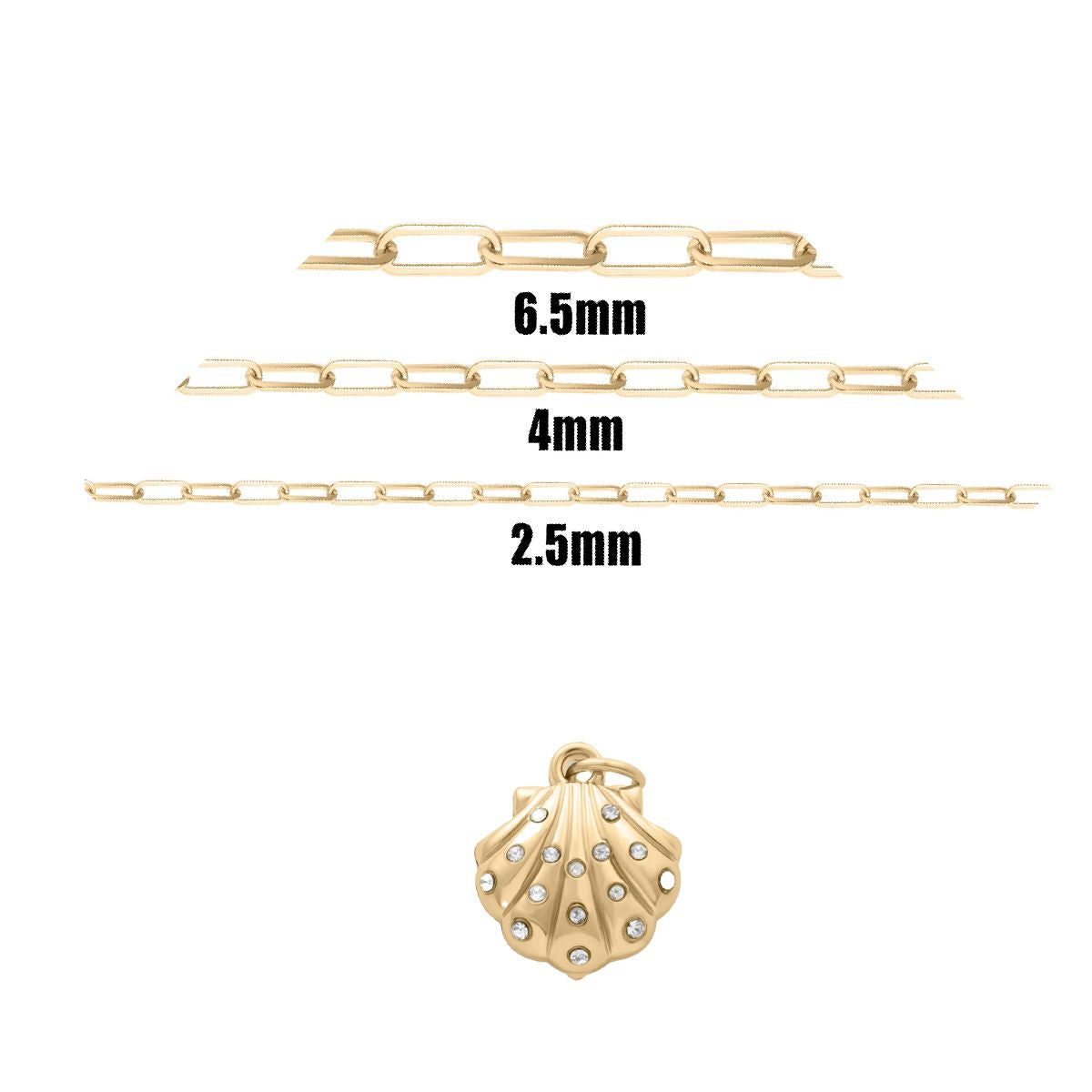 Crystal Shell Charm Robyn Canady 