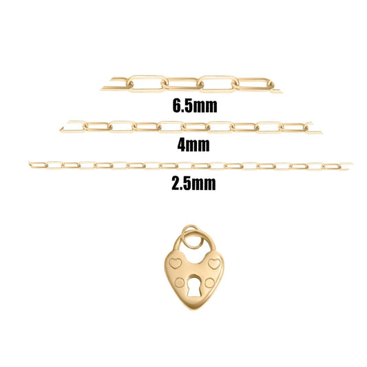 Heart Padlock 3 Charm Robyn Canady 