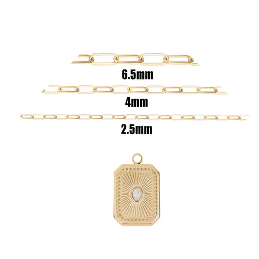 Sunburst Crystal Rectangle Charm Robyn Canady 