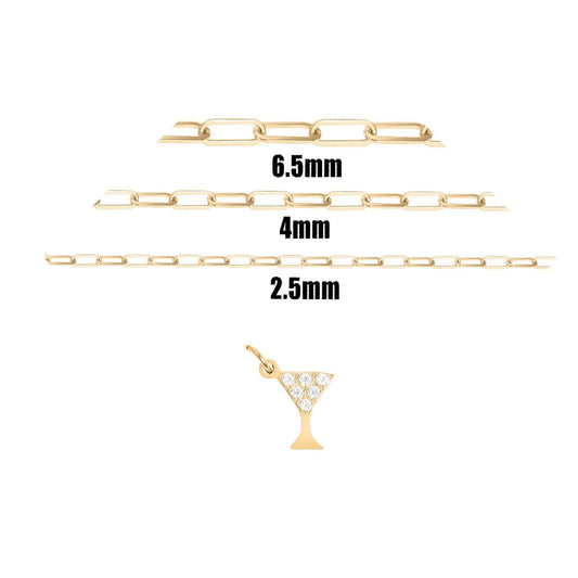 Martini Glass Charm Robyn Canady 