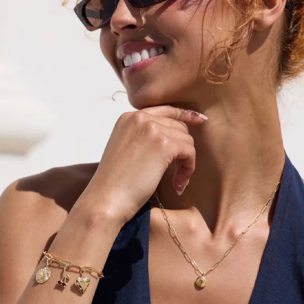 Sterling Silver Paperclip Necklace or Bracelet Robyn Canady 