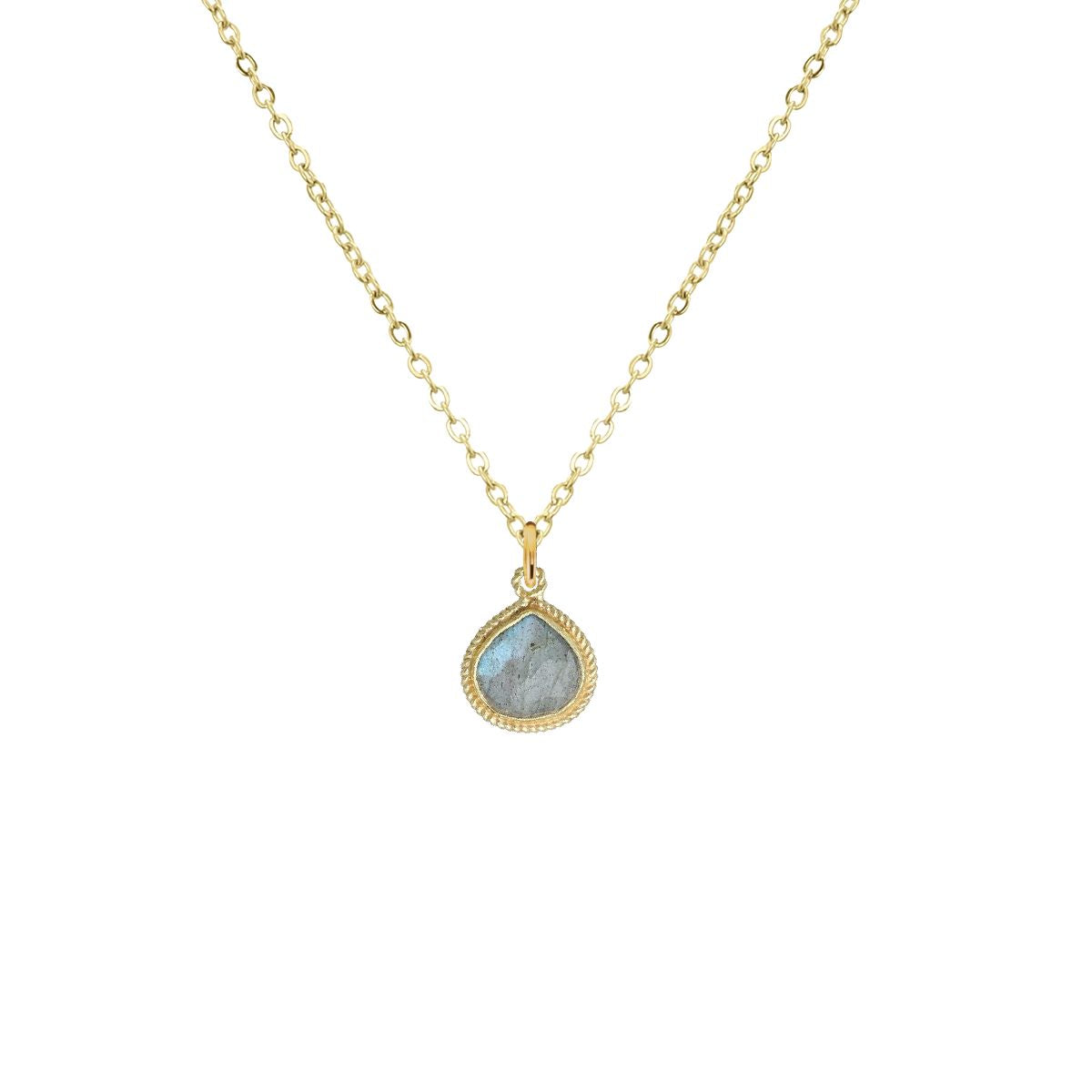 Labradorite Drop Necklace Robyn Canady 