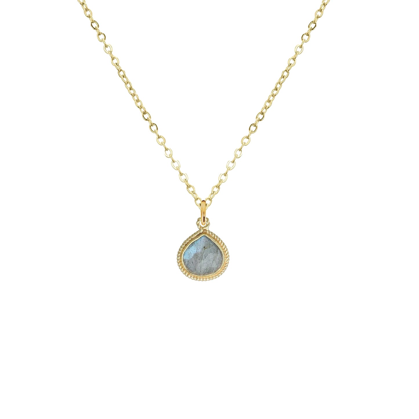 Labradorite Drop Necklace Robyn Canady 