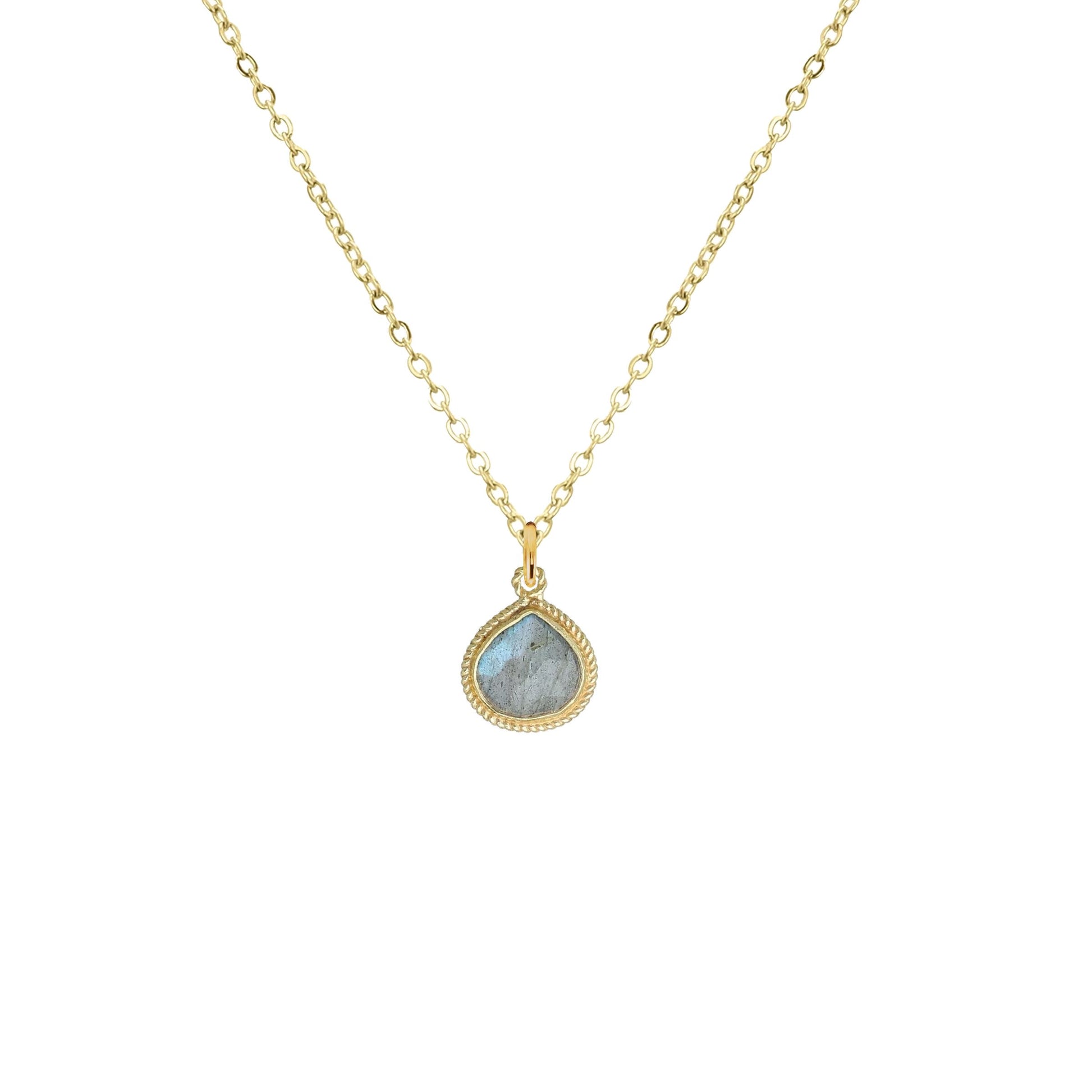Labradorite Drop Necklace Robyn Canady 