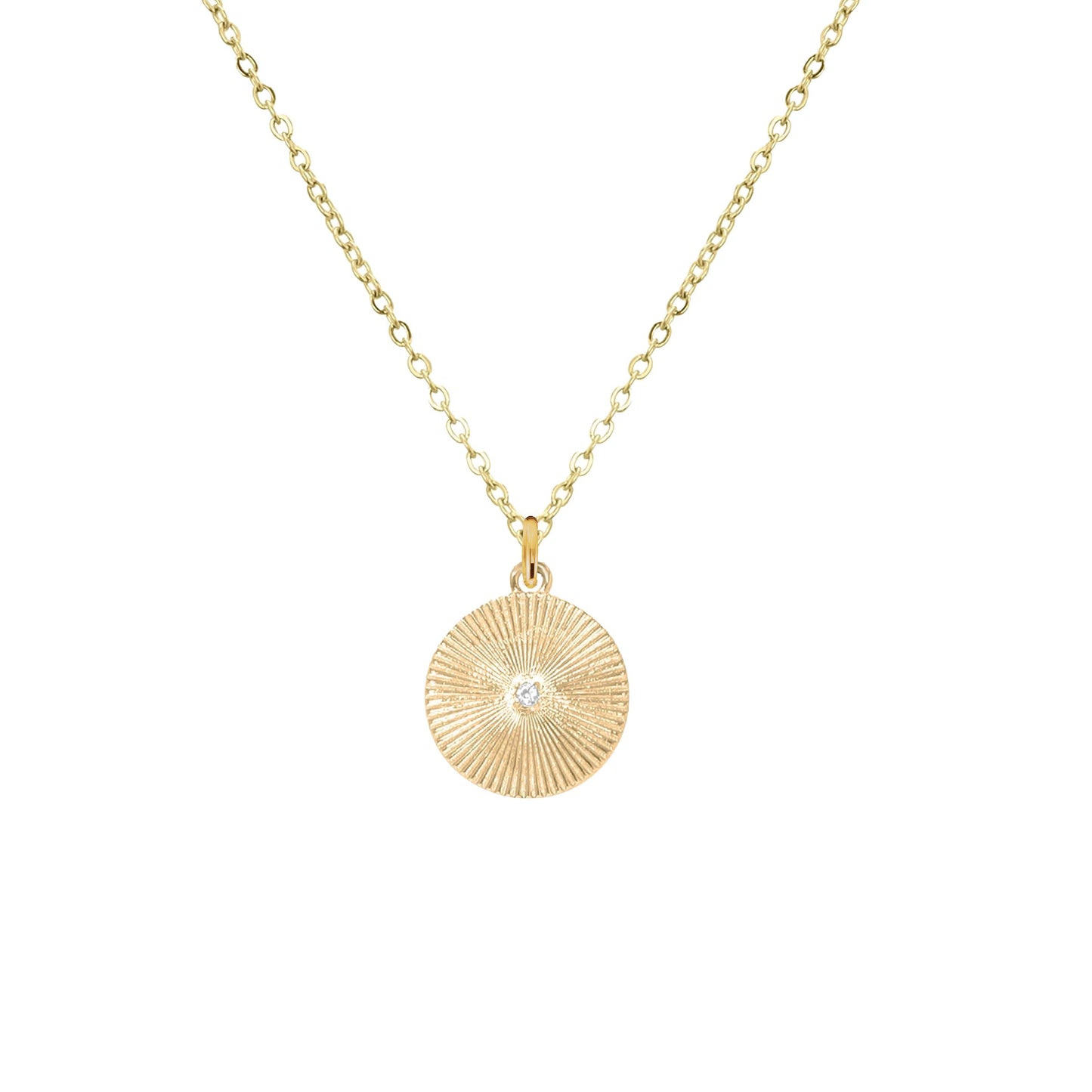 Crystal Medallion Necklace Robyn Canady 