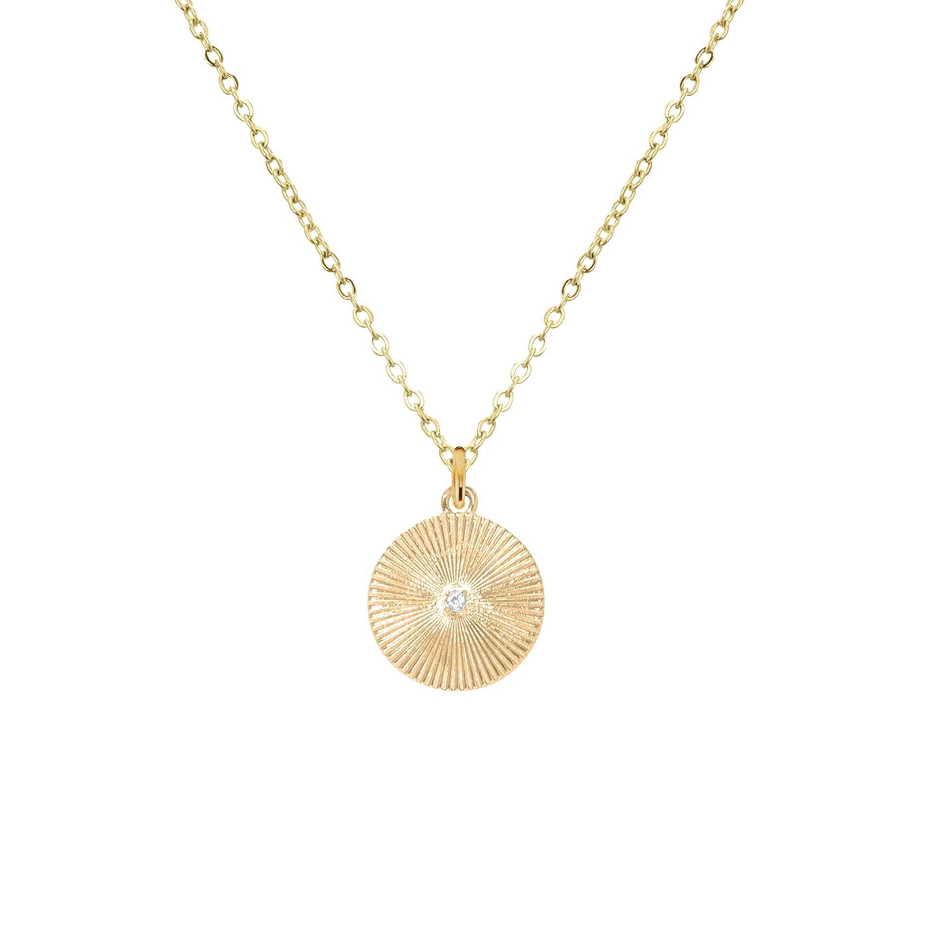 Crystal Medallion Necklace Robyn Canady 