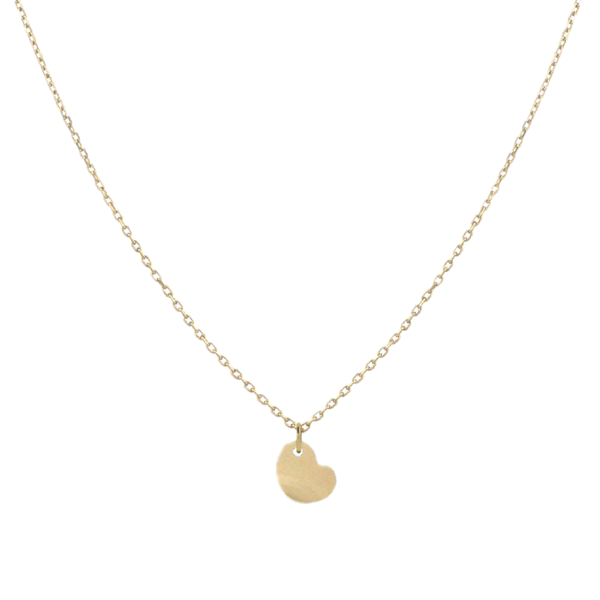 Tiny Charm Necklace Robyn Canady Heart 14K Gold Fill 