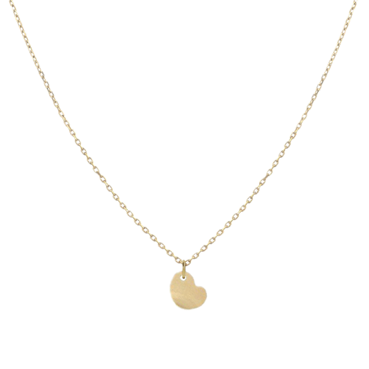 Tiny Charm Necklace Robyn Canady Heart 14K Gold Fill 