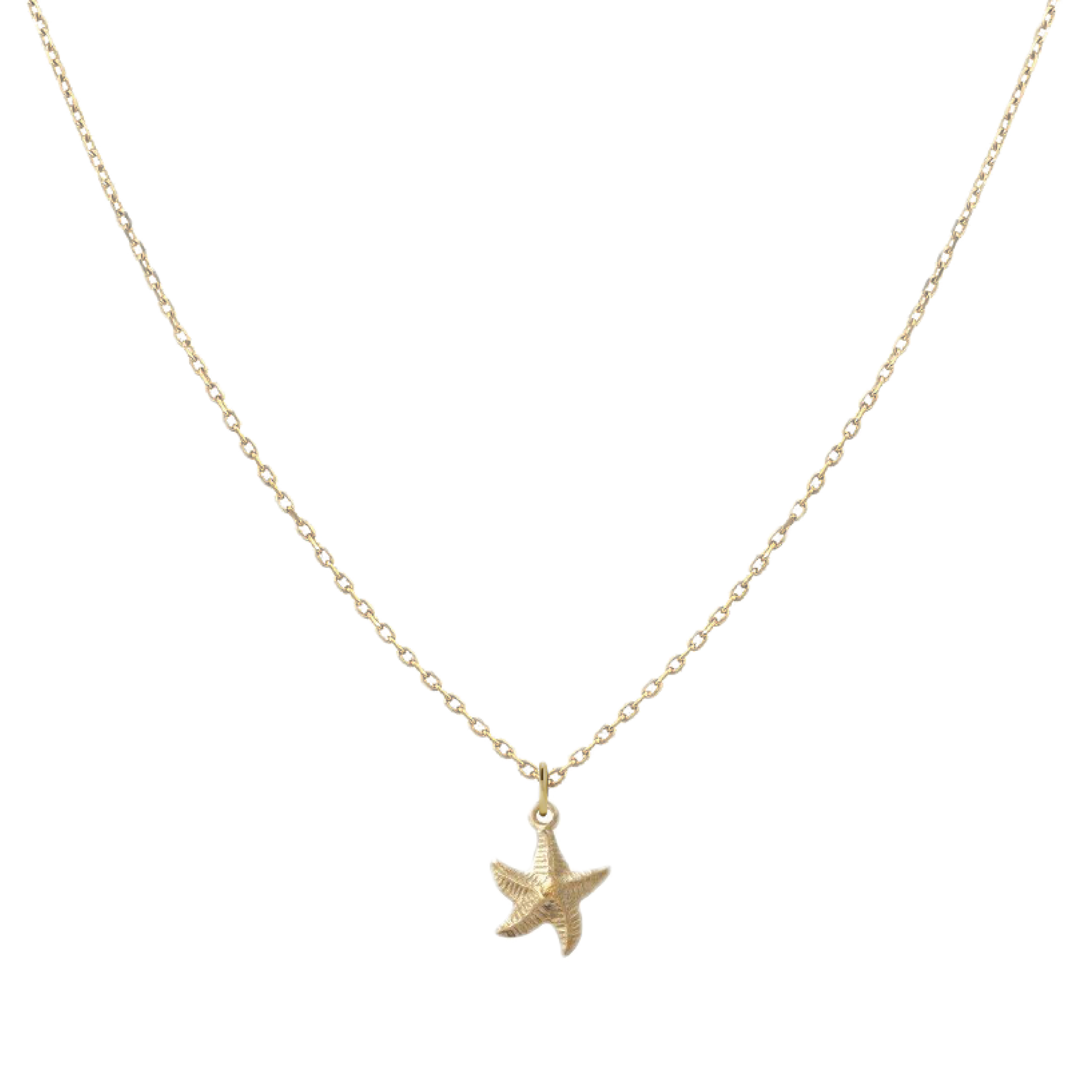Tiny Charm Necklace Robyn Canady Starfish 14K Gold Fill 