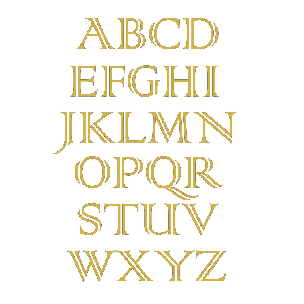 14K Yellow Gold Initial Book Pendant – Vintage Style Alphabet Charm Necklace Necklace Robyn Canady 