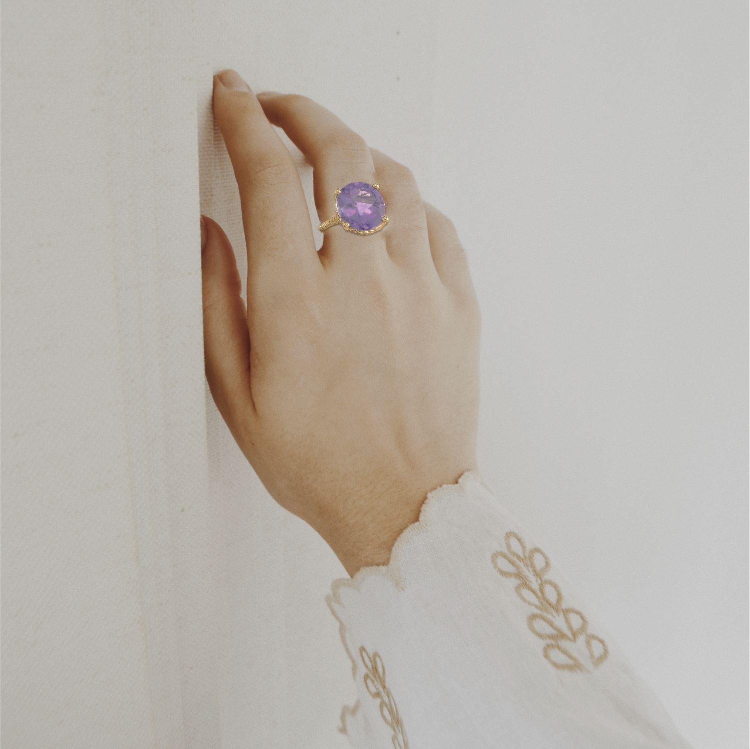 14K Amethyst Royal Statement Ring Robyn Canady 