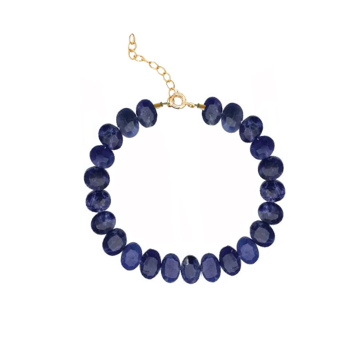 Beaded Gemstone Bracelet - Choice of 9 Gemstones Bracelet Robyn Canady Sodalite 