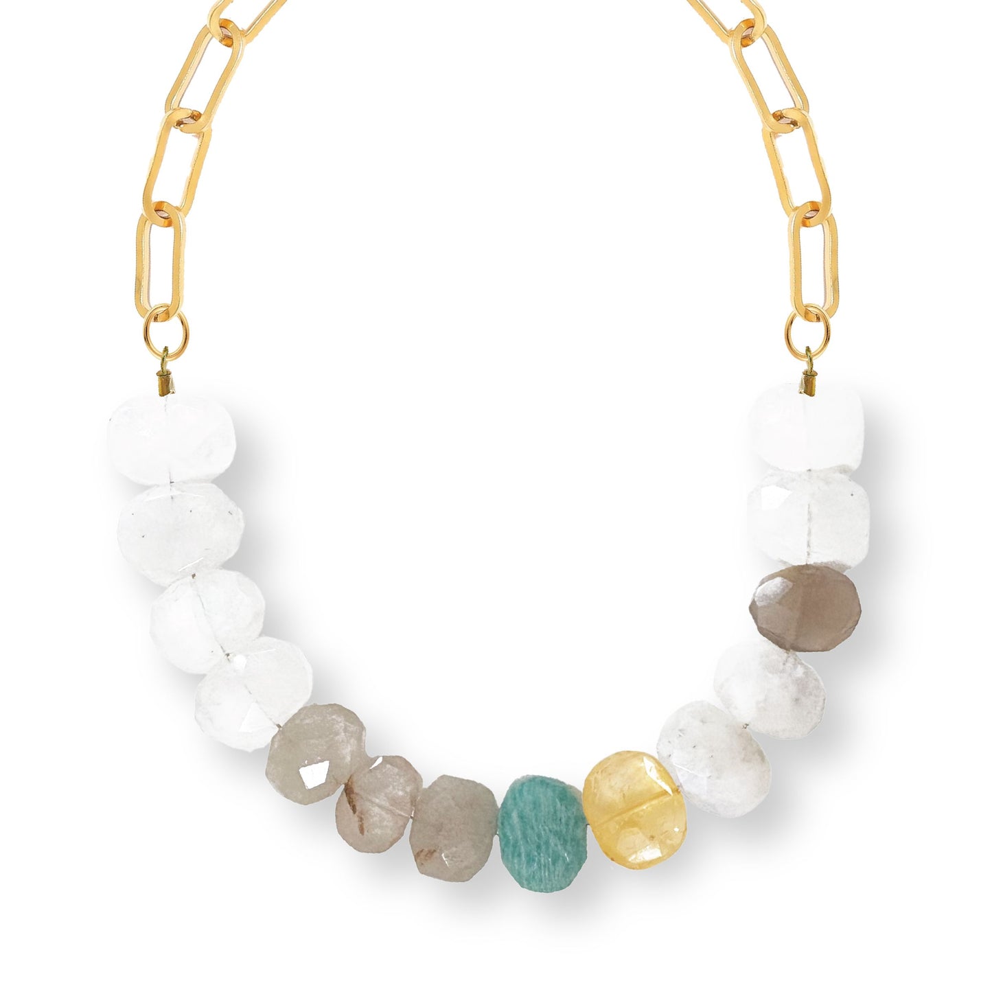 Amazonite Multi Statement Necklace Robyn Canady 