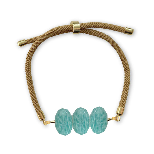 Natasha Gemstone Bracelet in Amazonite Robyn Canady 