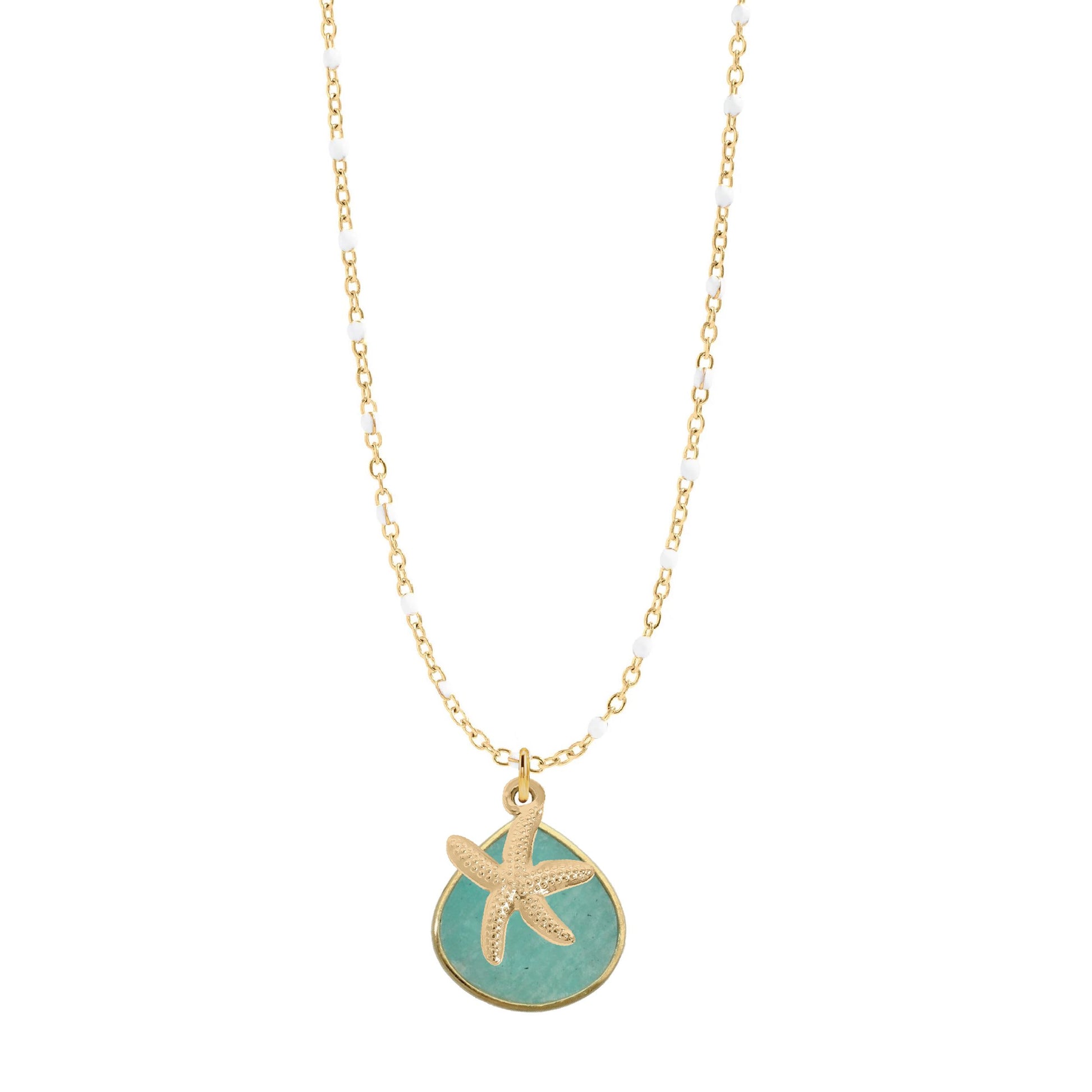 Amazonite Starfish Necklace Robyn Canady 