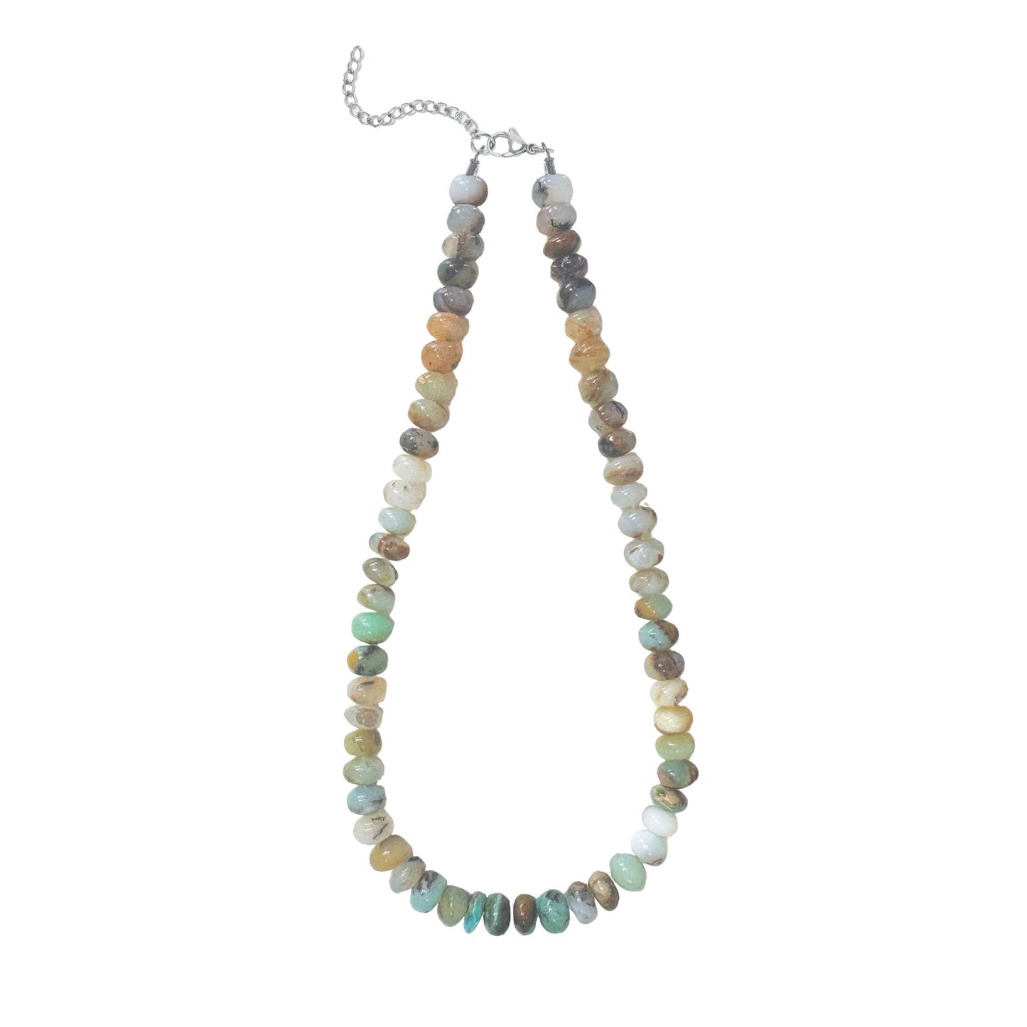 Peruvian Opal Necklace Robyn Canady Silver 