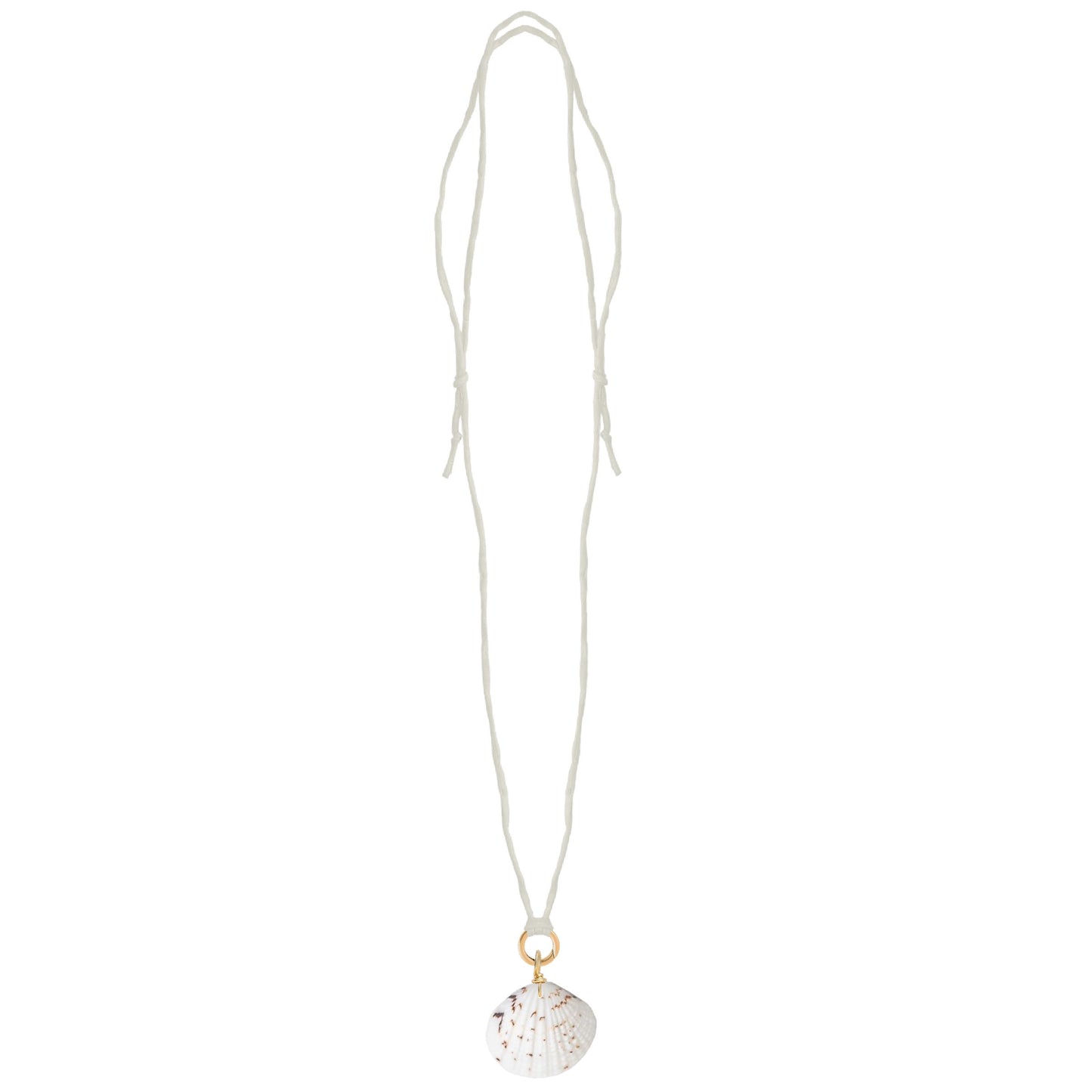 Handpainted Real Silk Cord with Charm Keeper and Natural Shell (Five Colors) Robyn Canady 