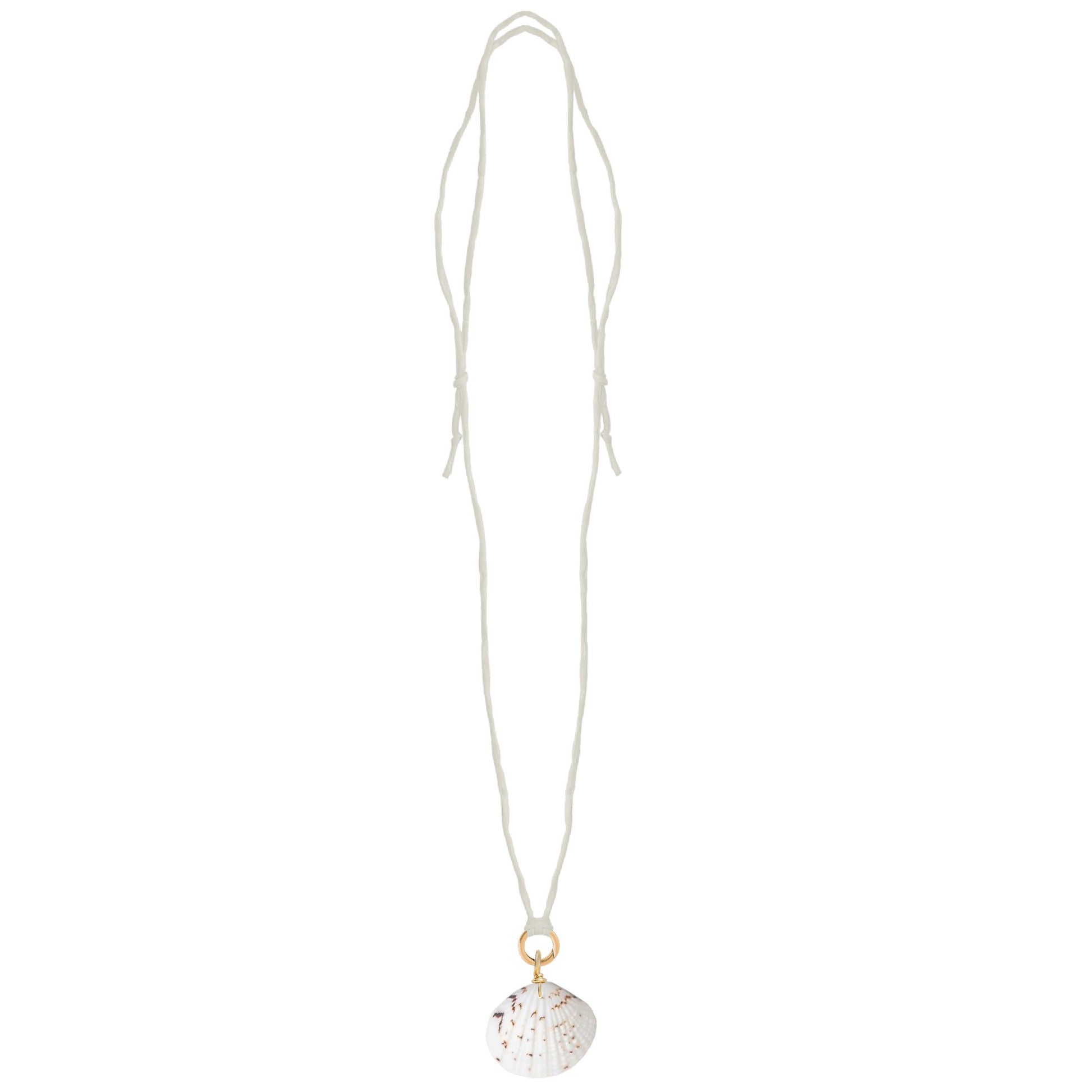 Handpainted Real Silk Cord with Charm Keeper and Natural Shell (Five Colors) Robyn Canady 