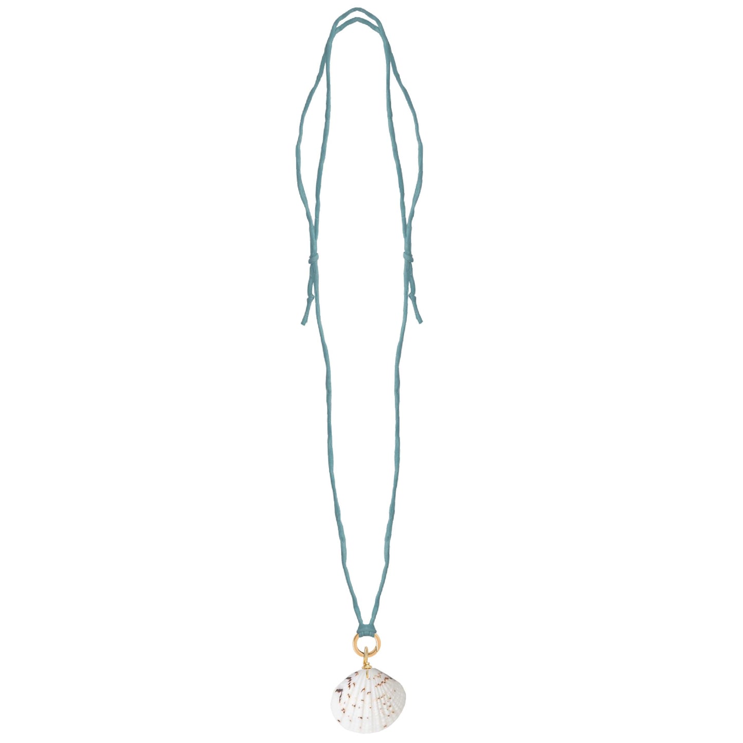 Handpainted Real Silk Cord with Charm Keeper and Natural Shell (Five Colors) Robyn Canady 