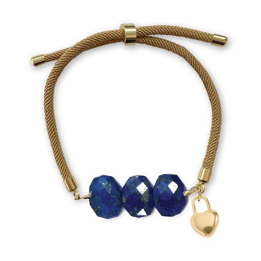 Choice of 5 Fall Colors - Natasha Love Locket Bracelet Bracelet Robyn Canady Lapis 