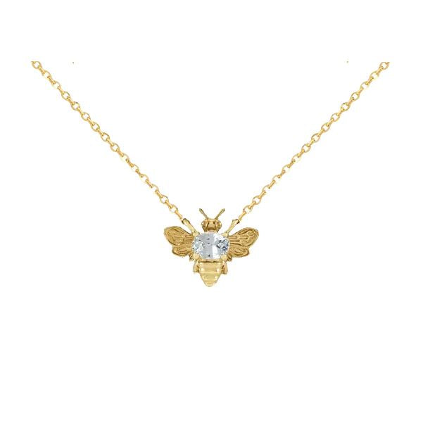 14K Gemmy Bee Necklace Robyn Canady 