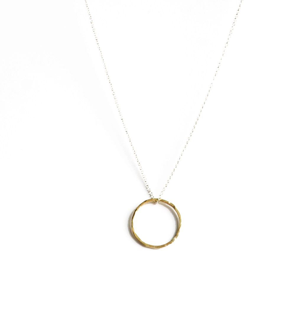 Modern jewelry for mom - the circle infinity necklace Robyn Canady 