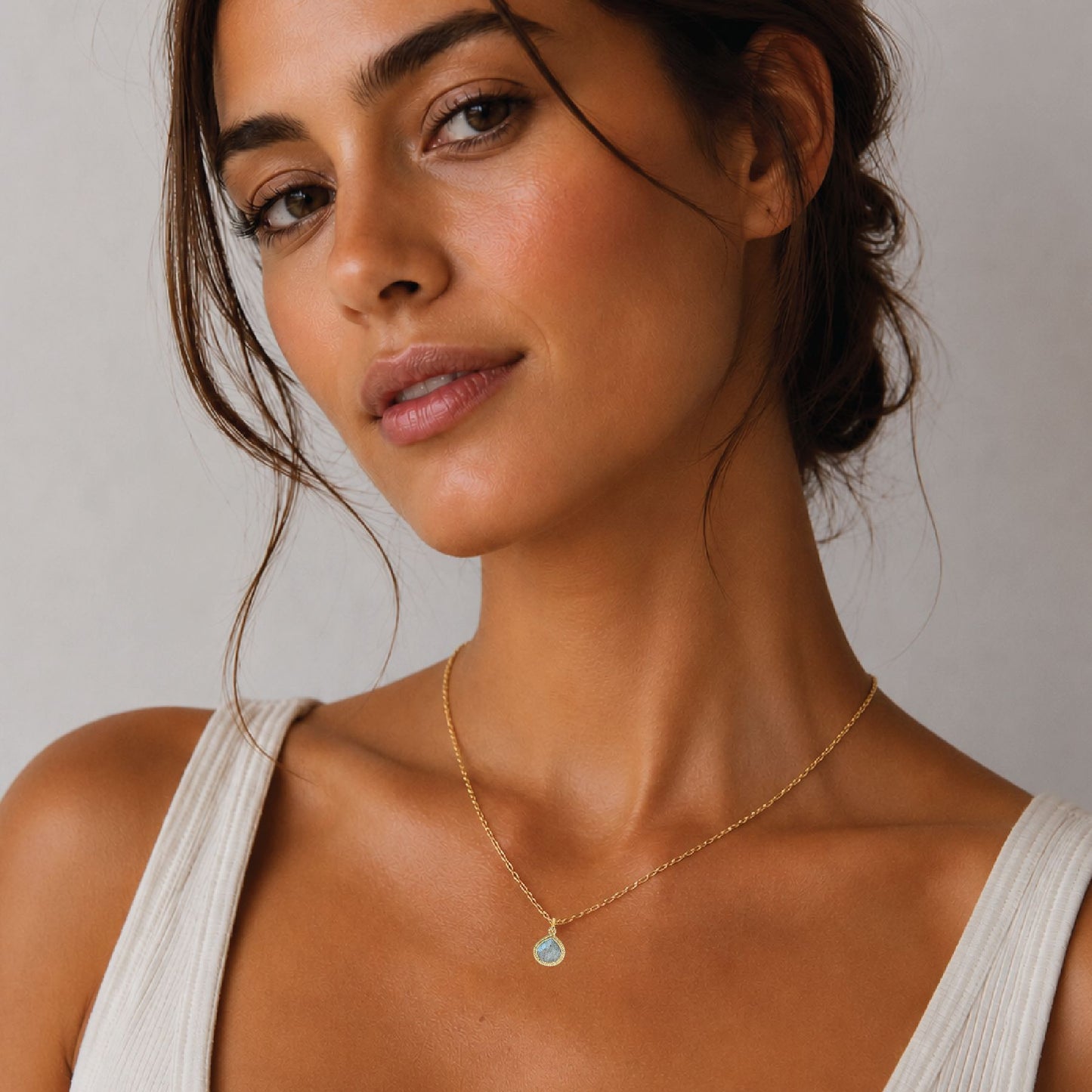 Teadrop Necklace - 9 color choices Robyn Canady 