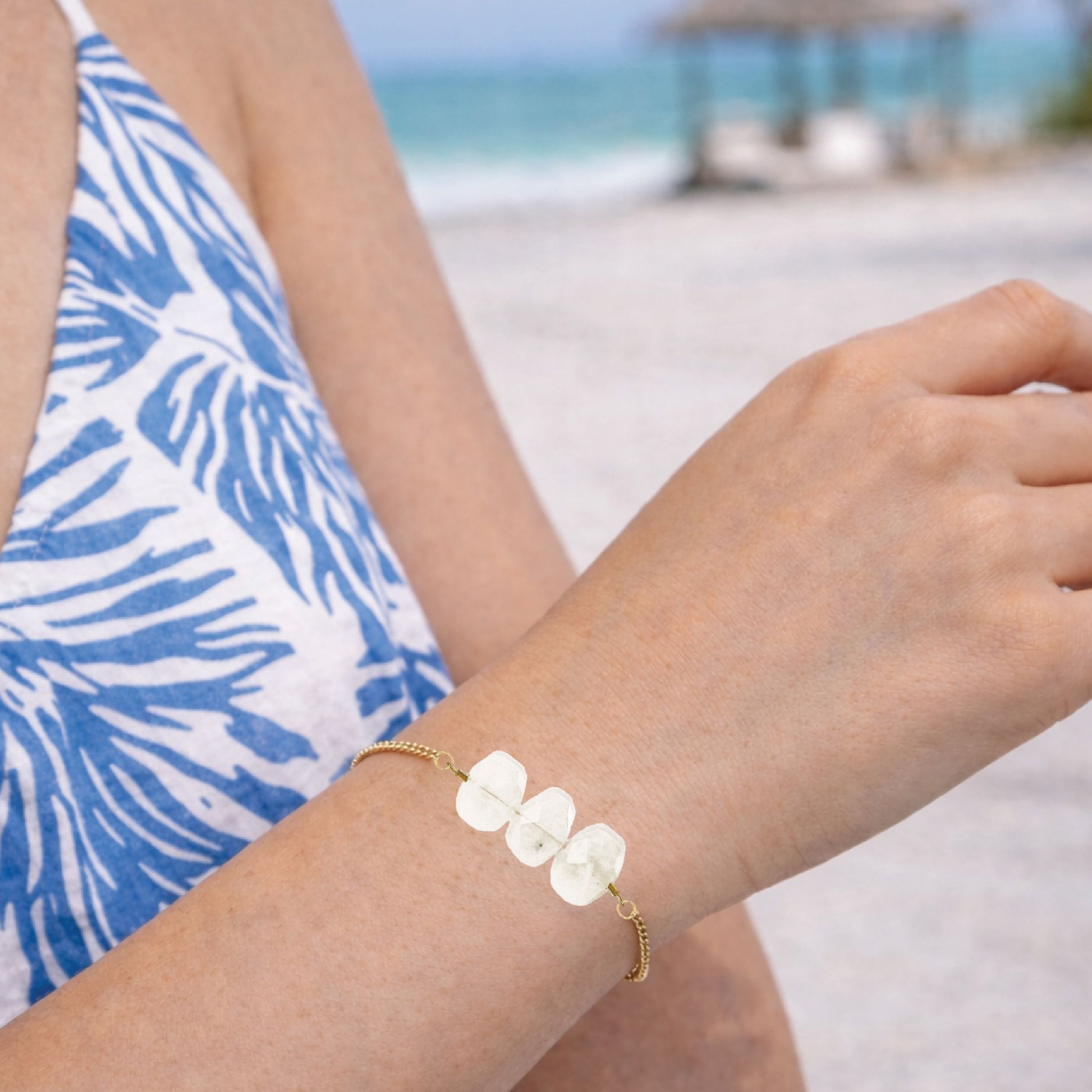 Natasha Chain Bracelet in Moonstone Robyn Canady 