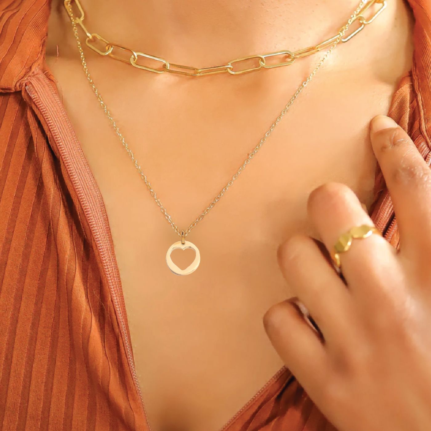 Mom/Daughter, Grandmother/Granddaughter, Friendship, Maid of Honor/Bridesmaids Heart Necklaces Necklace Robyn Canady 