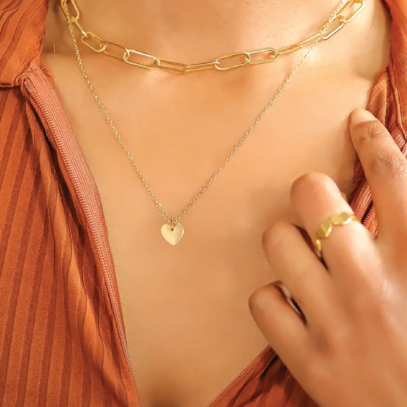 Mom/Daughter, Grandmother/Granddaughter, Friendship, Maid of Honor/Bridesmaids Heart Necklaces Necklace Robyn Canady 