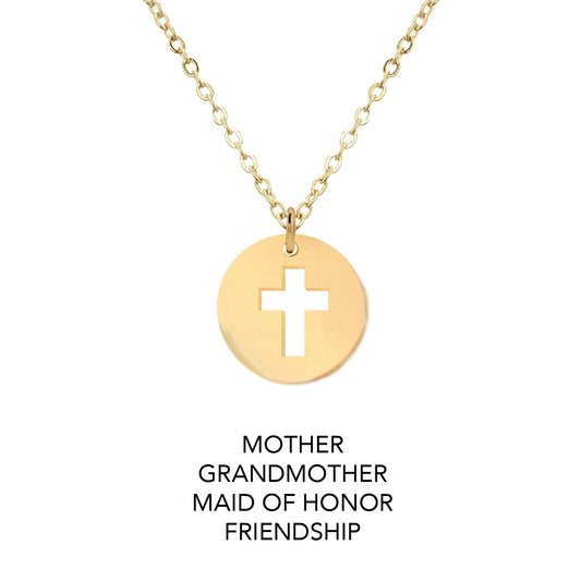Mom/Daughter, Grandmother/Granddaughter, Friendship, Bridesmaids Cross Necklaces Necklace Robyn Canady 