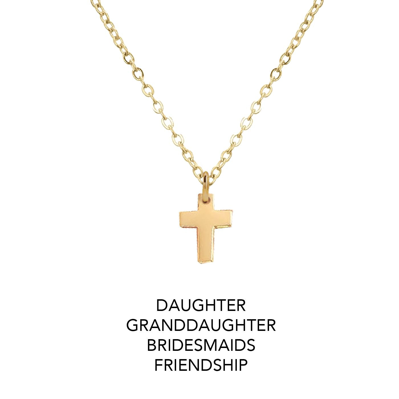 Mom/Daughter, Grandmother/Granddaughter, Friendship, Bridesmaids Cross Necklaces Necklace Robyn Canady 