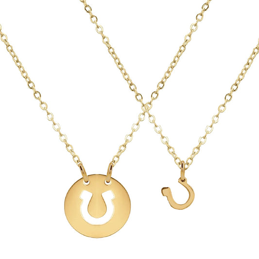 Mom/Daughter, Grandmother/Granddaughter, Friendship, Bridesmaids Lucky Horseshoe Necklaces Necklace Robyn Canady 
