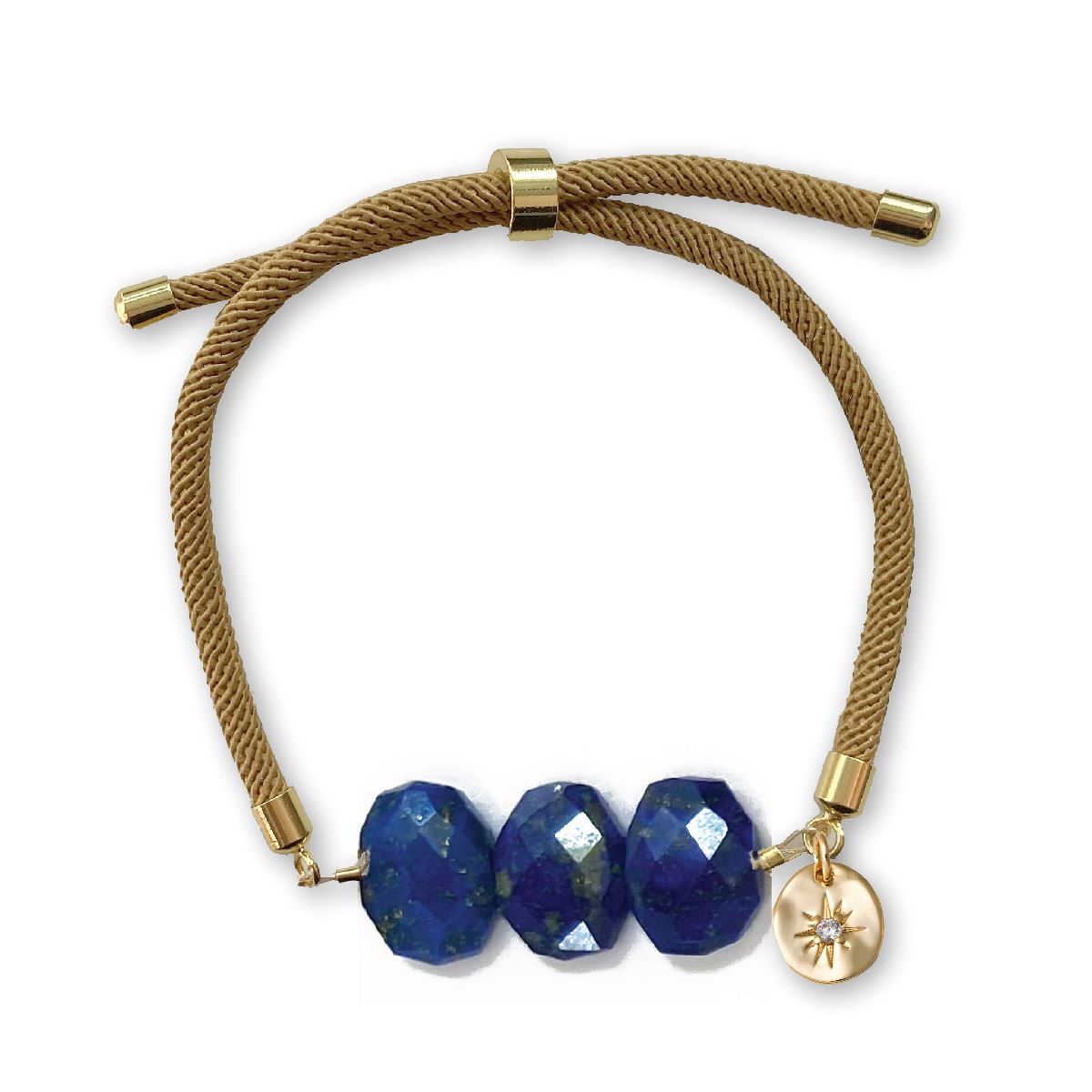 Natasha Gemstone Bracelet Bracelet Robyn Canady Lapis 