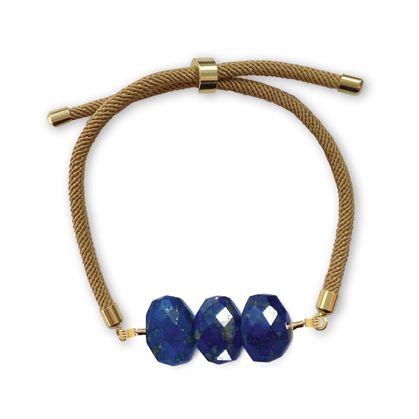 Natasha Gemstone Bracelet Bracelet Robyn Canady Lapis 