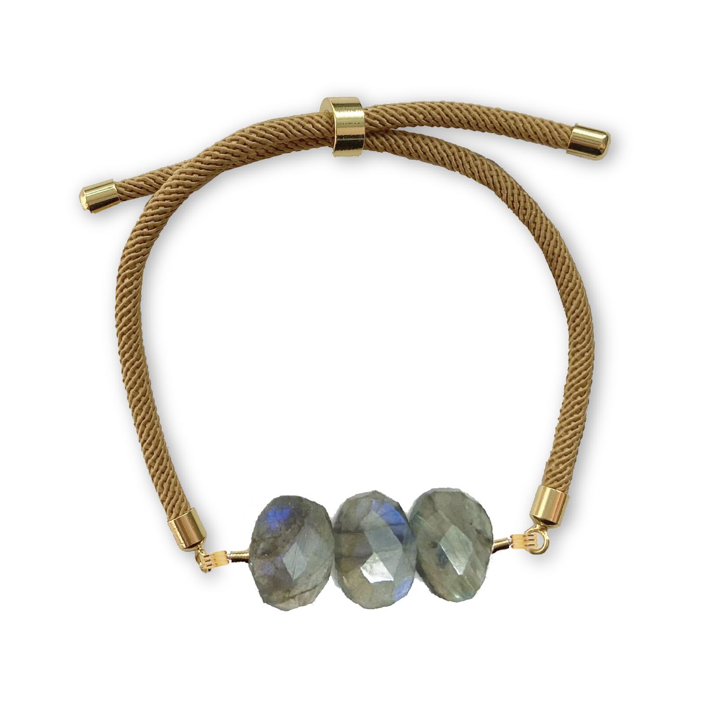 8 Colors - Natasha Adjustable Gemstone Bracelet Bracelet Robyn Canady 