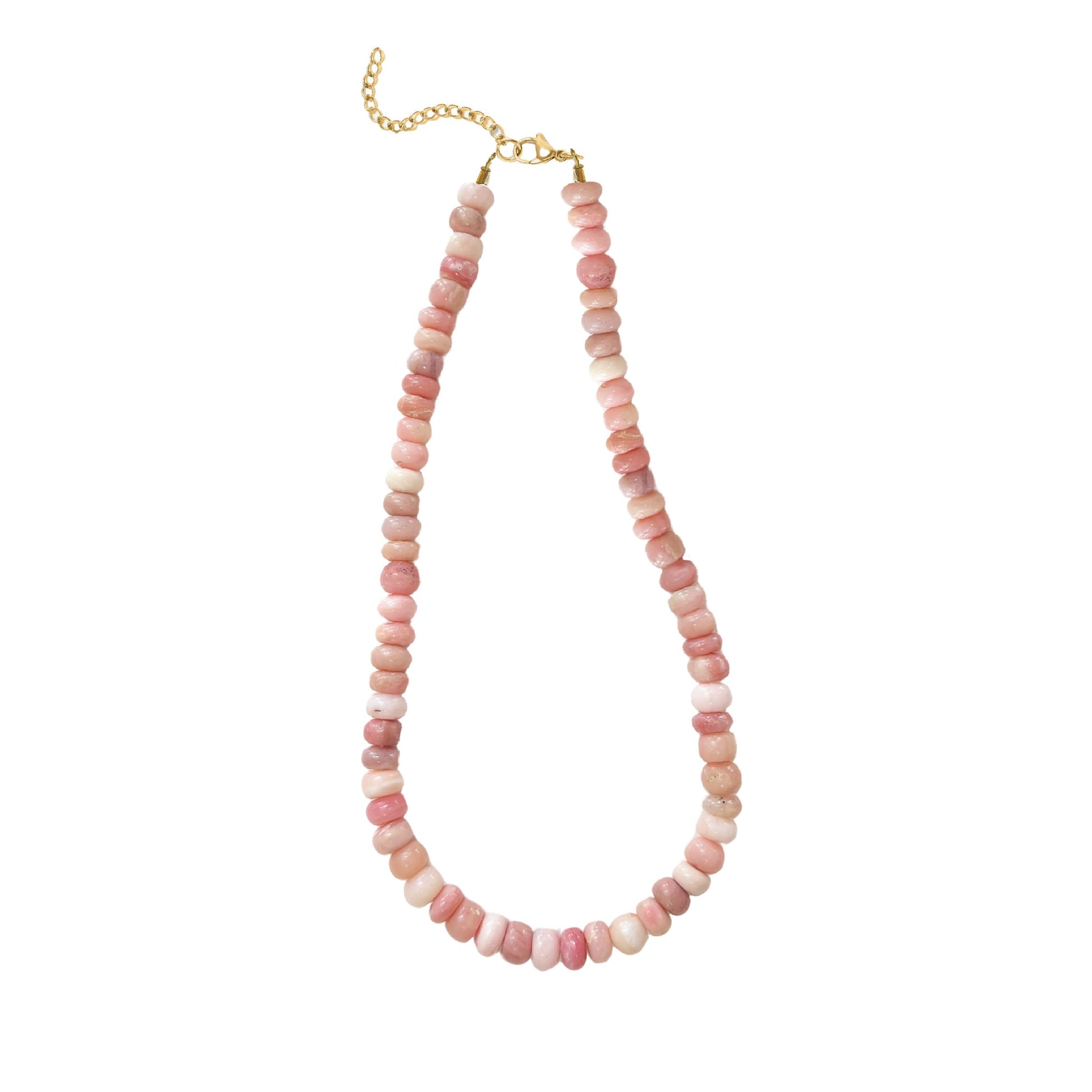 Pink Opal Necklace Robyn Canady Gold 