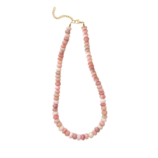 Pink Opal Necklace Robyn Canady Gold 