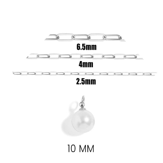 Glass Pearl - 10mm Charm Robyn Canady 