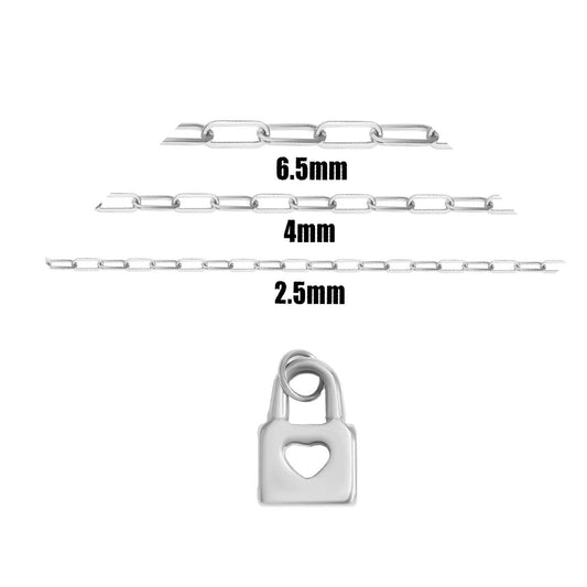 Heart Padlock Charm Robyn Canady 