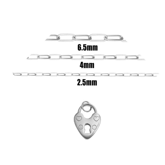 Heart Padlock 3 Charm Robyn Canady 
