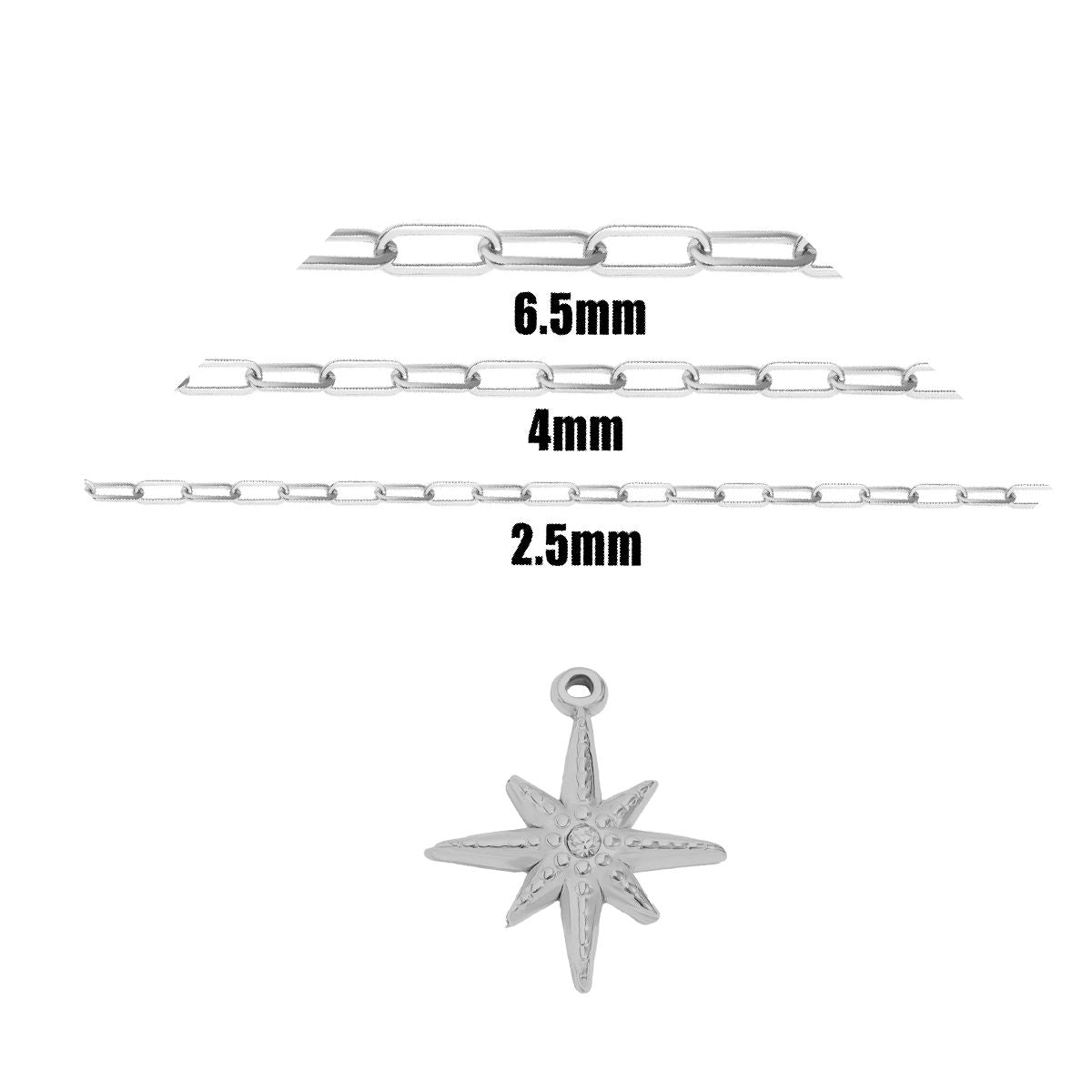 Compass Crystal Star Charm Robyn Canady 
