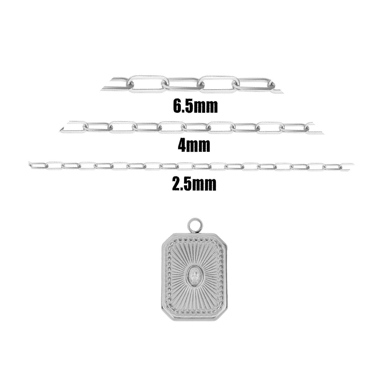 Starburst Crystal Rectangle Charm Robyn Canady 