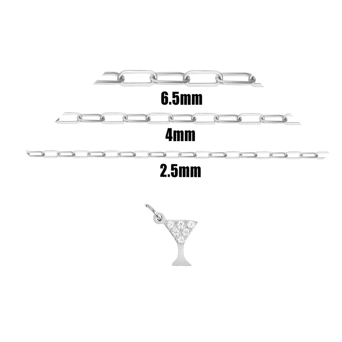 Martini Glass Charm Robyn Canady 