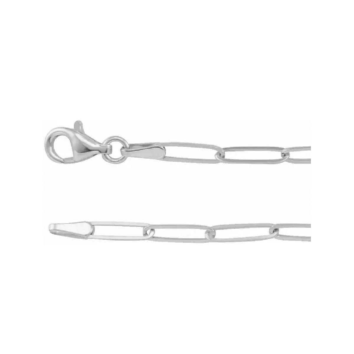 Sterling Silver Paperclip Necklace or Bracelet Robyn Canady 