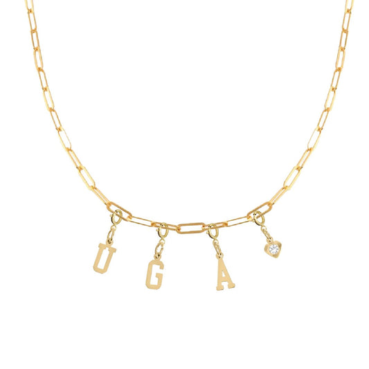 School Spirit Necklace, Game Day Necklace, Alma Mater Necklace Robyn Canady 